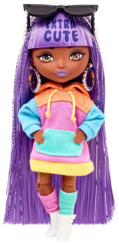 Кукла Barbie Extra Minis HJK66, 14 см, мультиколор купить,NaN