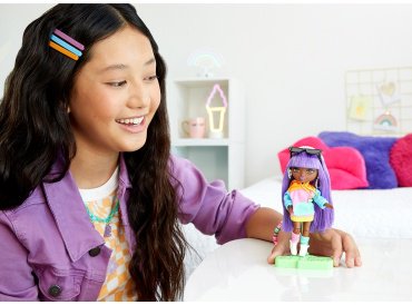 Кукла Barbie Extra Minis HJK66, 14 см, мультиколор