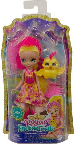 Mattel GYJ04 Enchantimals Фалон Феникс и Санрайз 12 см купить,NaN