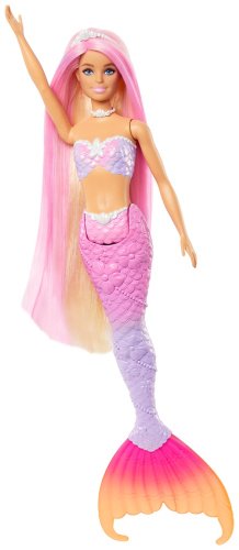 Кукла-модель Barbie Русалка Малибу HRP970, 29 см