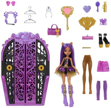 Кукла-модель Monster High Mystery Monsters - Клодин Вульф HXH850, 28 см купить,NaN