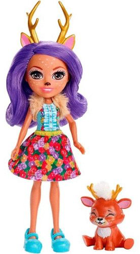 Кукла-модель Mattel Данэсса Оленни DVH87/FXM75, 12 см руки и ноги подвижные