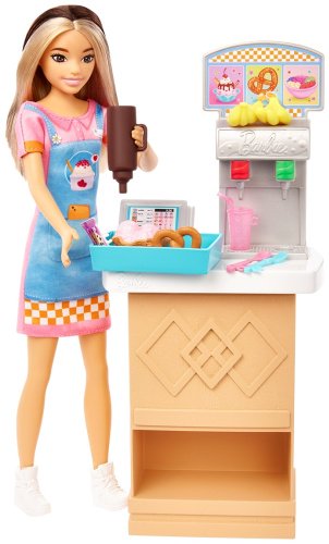 Кукла-модель BARBIE Закусочная HKD790, 29 см