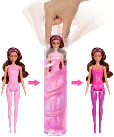 Кукла-сюрприз Barbie Balletcore HRK170, 29 см