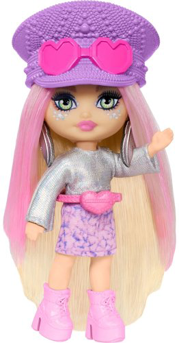 Кукла-модель Barbie Extra. Кукла Мини Минис в песчаном образе HPN070, 8 см