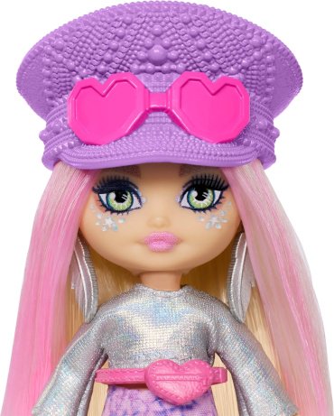 Кукла-модель Barbie Extra. Кукла Мини Минис в песчаном образе HPN070, 8 см