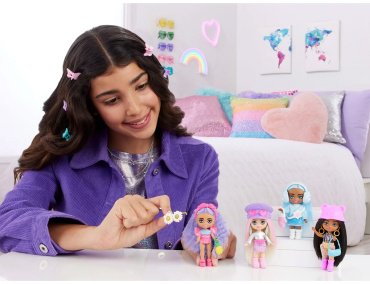 Кукла-модель Barbie Extra. Кукла Мини Минис в песчаном образе HPN070, 8 см