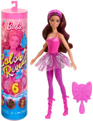 Кукла-сюрприз Barbie Balletcore HRK170, 29 см