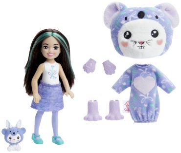 Кукла-модель Barbie Cutie Reveal. Игровой набор Челси Кролик в Коале HRK310, 14 см