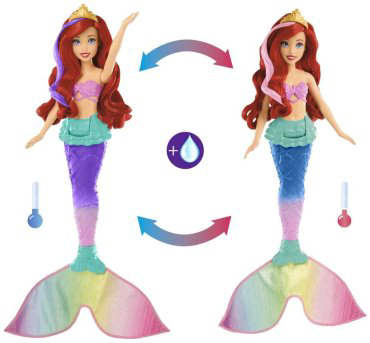 Кукла-модель Disney Disney Princess. Ариэль HPD430, 29 см купить,NaN