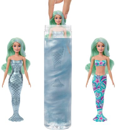 Кукла-сюрприз Barbie Deep Sea Mermaids HRK120, 30 см купить,NaN