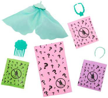 Кукла-сюрприз Barbie Deep Sea Mermaids HRK120, 30 см купить,NaN