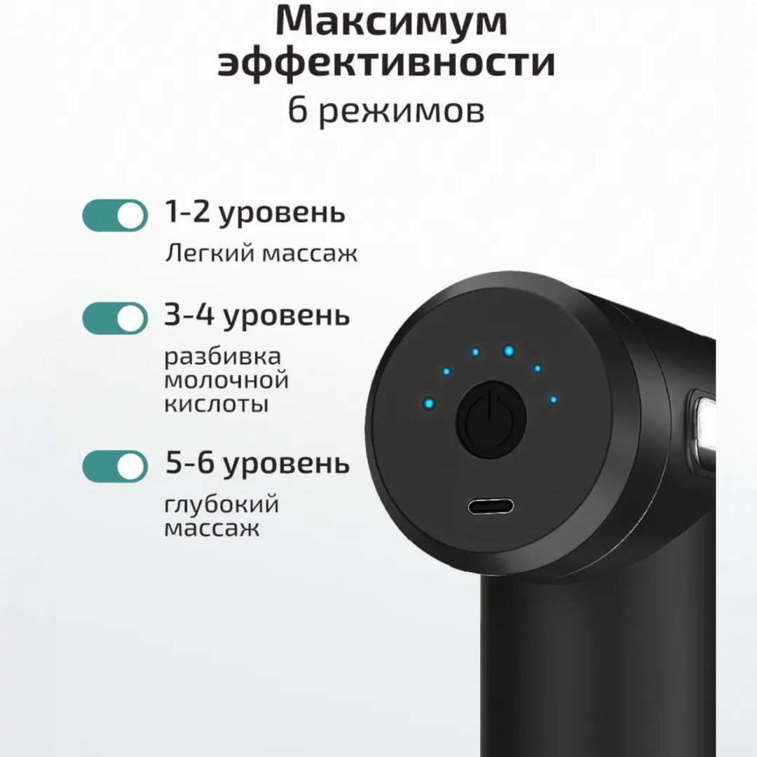 Массажер Nexa Массажер перкуссионный ручной перкуссионный, вибрационный купить,NaN