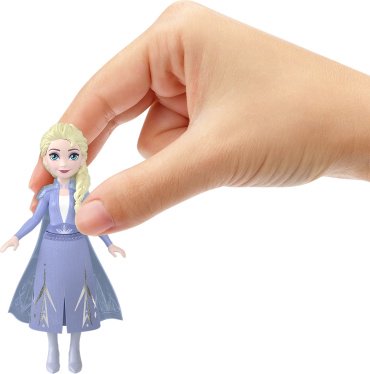 Кукла-модель Disney Эльза HLW97/HLW98, 9 см купить,NaN