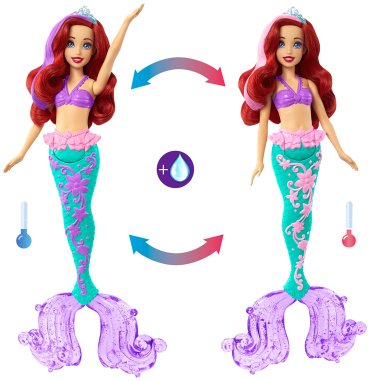 Кукла-модель Mattel Ариэль HLW000, 29 см