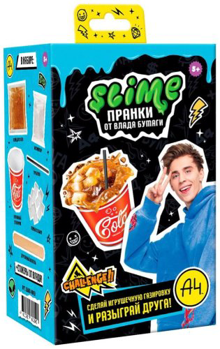 Слайм Slime SS500-40192 коричневый