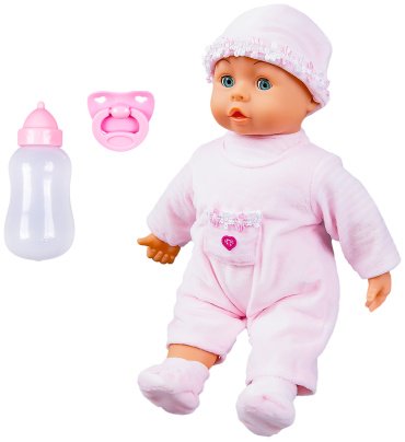 Пупс Bayer Dolls Малыш 93824CK, 38 см