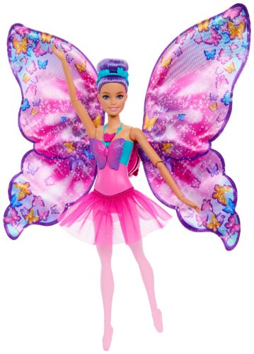 Кукла-модель Barbie Порхающая фея HXJ100, 29 см