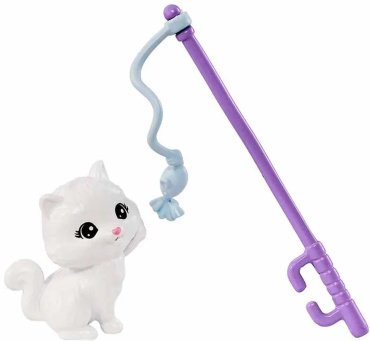 Кукла-модель Barbie Барби с котятами HHB700, 29 см