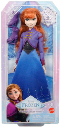 Кукла-модель Disney Анна на коньках JBG540, 29 см купить,NaN