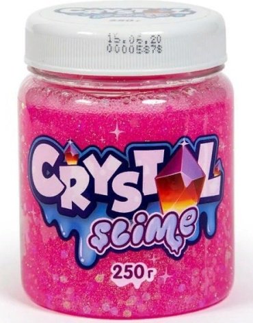 Slime Crystal S500-20181 розовый 250г