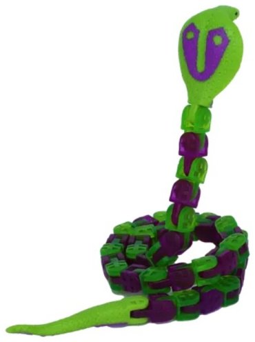 Игрушка-мялка Zing Кобра KX130CP фиолетовый купить,NaN