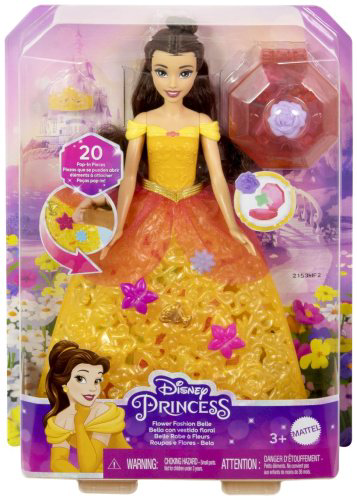 Кукла-модель Disney Disney Princess. Модельная кукла Белль (цветочный образ) HWB410, 29 см купить,NaN