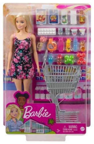 Кукла-модель Mattel поход в супермаркет GTK940, 29 см аксессуары в комплекте