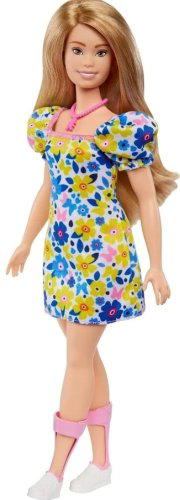 Кукла-модель Mattel Barbie Fashionistas FBR37/HJT05, 29 см аксессуары в комплекте