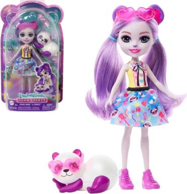 Кукла коллекционная Mattel Панда Пемма HNT58, 21 см