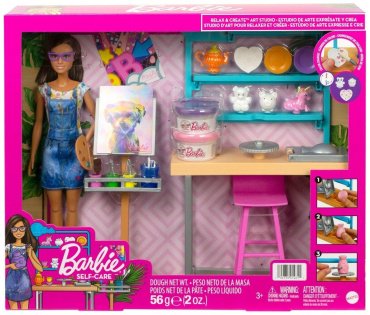 Кукла-модель BARBIE Творческая студия HCM850, 30 см