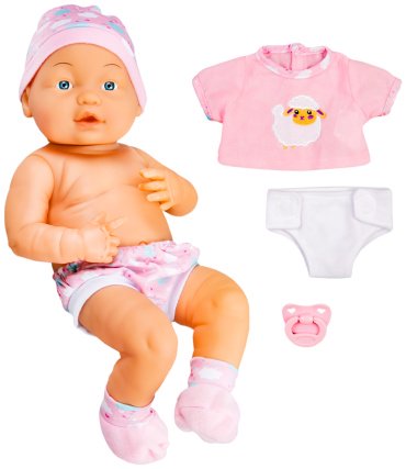 Пупс Bayer Dolls Новорожденный 93600AA, 36 см купить,NaN