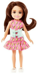 Кукла-модель BARBIE Челси с корсетом для сколиоза DWJ33/HKD90, 20 см