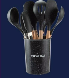 Набор кухонных инструментов Vicalina силикон, 12 шт