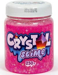 Slime Crystal S500-20181 розовый 250г