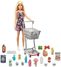 Кукла-модель Mattel поход в супермаркет GTK940, 29 см аксессуары в комплекте