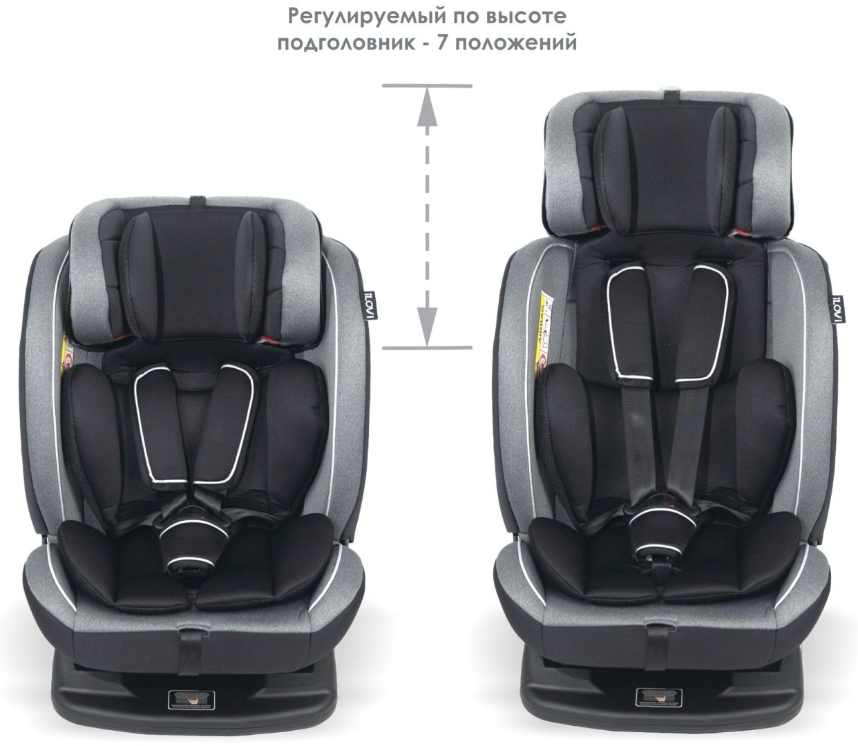 Автокресло iLovi Born Black 0/1/2/3 (до 36 кг) черный купить,55990