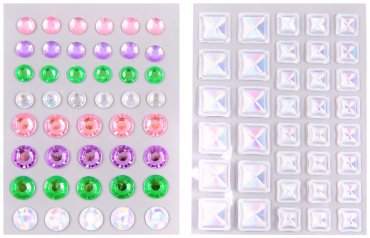 Набор для творчества Make It Real для обуви Sticker Chic: Butterfly Bling 1325MR, мультиколор