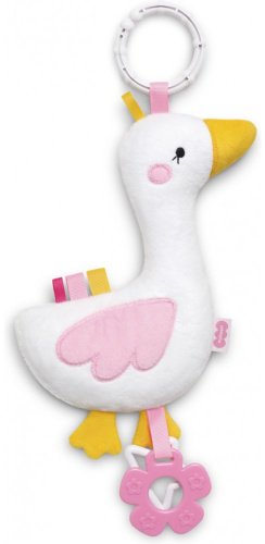 Игрушка-подвеска Мякиши Хрустящий Гусь текстиль - ForteMarket Игрушка-подвеска Мякиши Хрустящий Гусь текстиль купить,0
