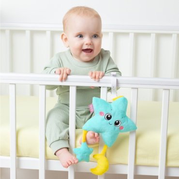 Игрушка-подвеска Мякиши Звёздочка ткань - ForteMarket Игрушка-подвеска Мякиши Звёздочка ткань купить,0