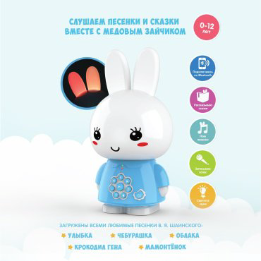 Интерактивная игрушка Alilo Зайка пластик купить,NaN