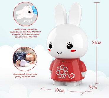 Интерактивная игрушка Alilo Зайка пластик - ForteMarket Интерактивная игрушка Alilo Зайка пластик купить,0