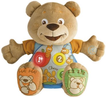 Chicco Говорящий мишка Teddy 37 см
