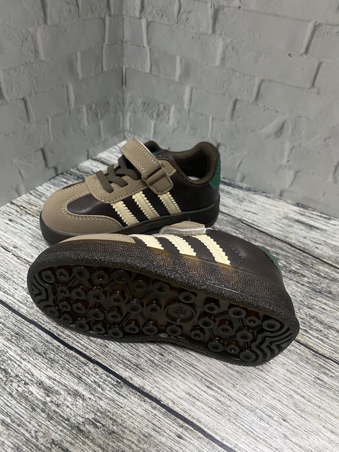 Полуботинки Капитошка коричневый купить,NaN