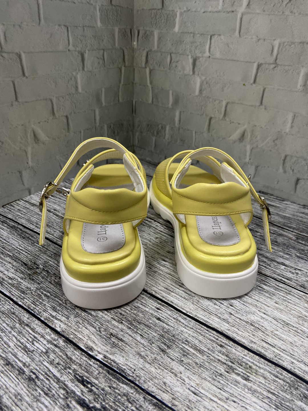 Сандалии ТМ»Царевна « желтый купить,NaN