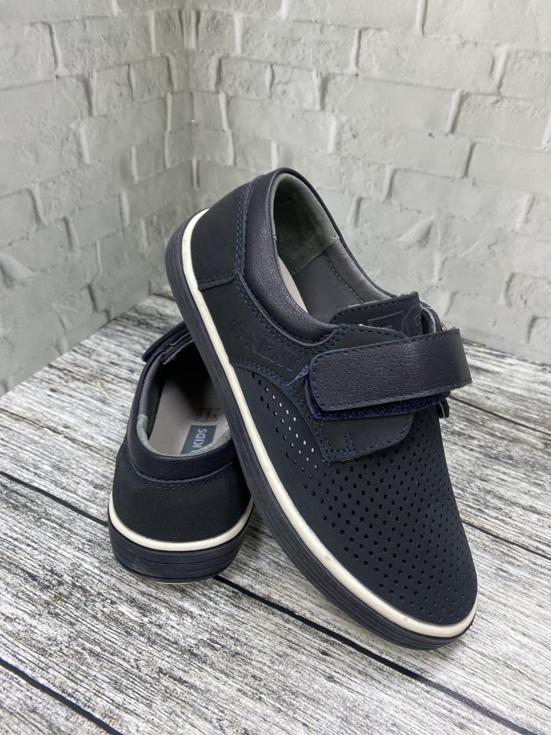 Туфли Indigo Kids белый, синий
