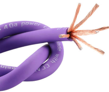  Кабель силовой DL AUDIO Barracuda Power Cable 4 Ga Purple 50м