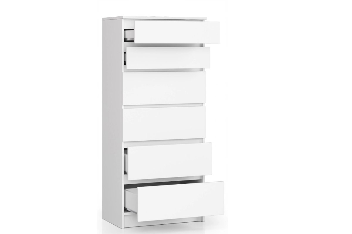 Комод Мебель-Сервис К-60 SZ6 CLP белый купить,NaN