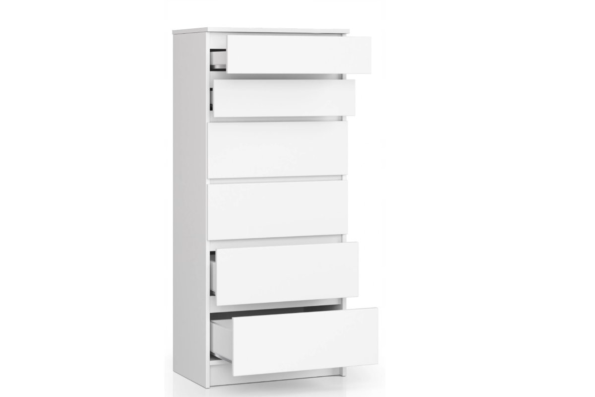 Комод Мебель-Сервис К-60 SZ6 CLP белый купить,NaN