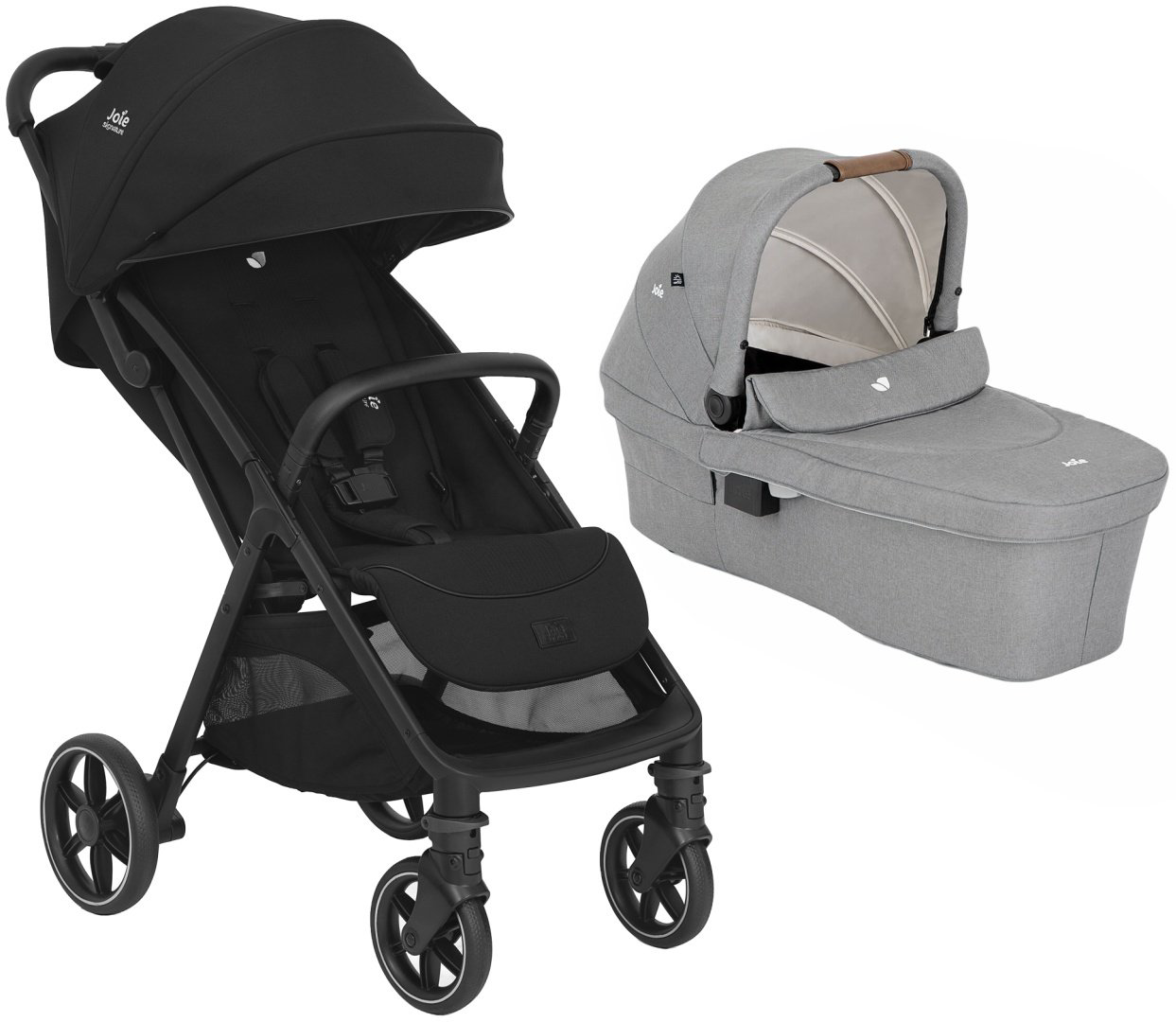 Коляска универсальная 2 в 1 Joie Parcel LX Eclipse/Ramble XL Pebble, черный, серый - ForteMarket Коляска универсальная 2 в 1 Joie Parcel LX Eclipse/Ramble XL Pebble, черный, серый купить,208800